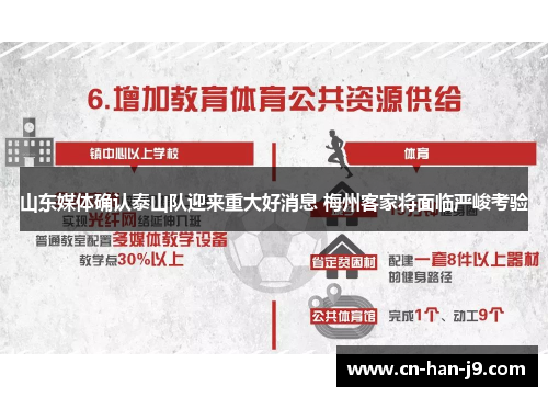 山东媒体确认泰山队迎来重大好消息 梅州客家将面临严峻考验